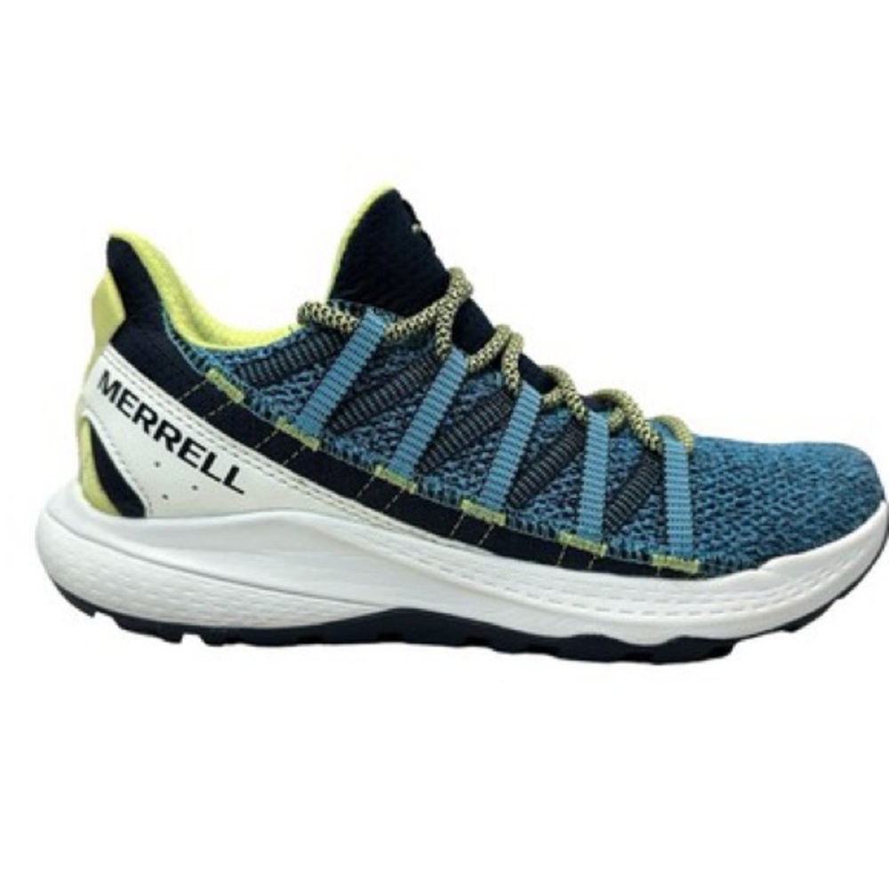 Merrell Women’s Shoes Blue Mesh Bravada Edge Hiking Trail Sneakers Size 9